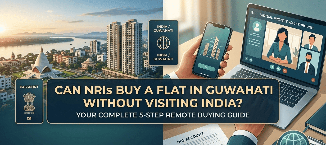 how NRIs buy a flat in guwahati